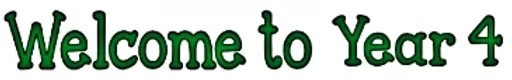 Imgi 6 Welcome To Year 4 Words Green